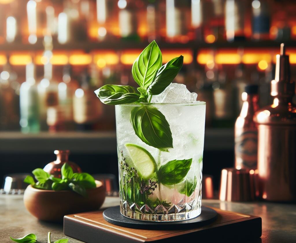 Gin Basil Smash